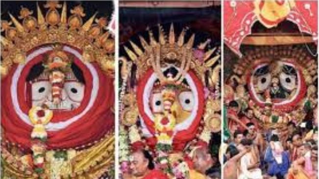 Suna Besha 2024: Lord Jagannath, Siblings  Set To Dazzle In Golden Avatar Today