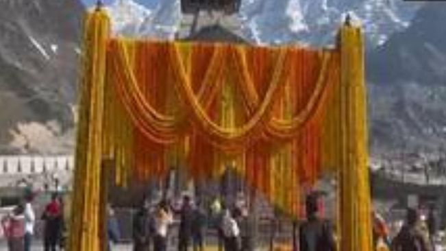 Char Dham Yatra: Kedarnath Temple to be adorned with 40 quintals of flowers