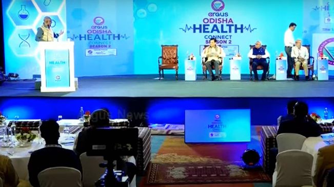 Argus Health Connect: Viksit Odisha is possible when people will be in good health: Sanjaya Jena