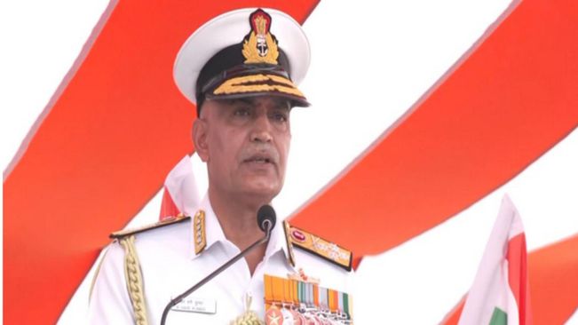 Navy dedicated to crafting 'Atmanirbhar Force' : Navy Chief at commissioning of INS Sandhayak