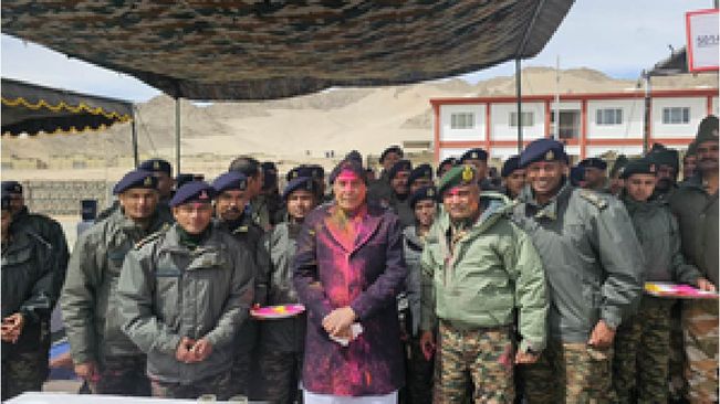 Ladakh is India’s capital of valour and bravery: Defence Minister Rajnath Singh