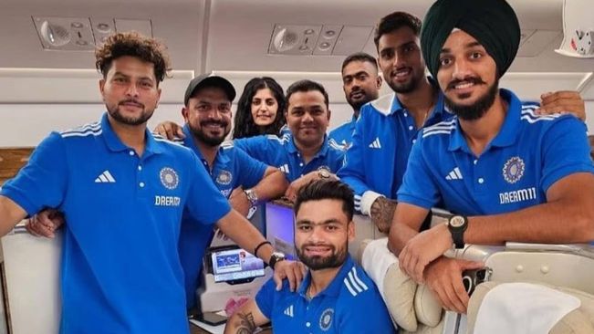 Team India Lands In South Africa For Multi-Format Series Tour