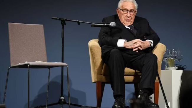 Former US Secretary Of State Henry Kissinger Dies Aged 100