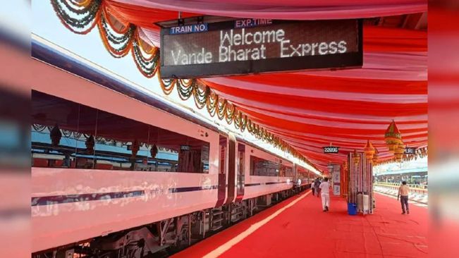 PM Modi Flags Off Vande Bharat Trains For 10 Different Routes From Ahmedabad