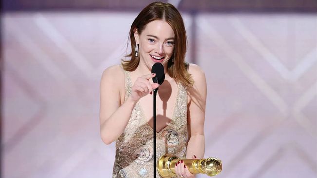 Golden Globe 2024: Emma Stone Wins Best Actress In Comedy For 'Poor Things'