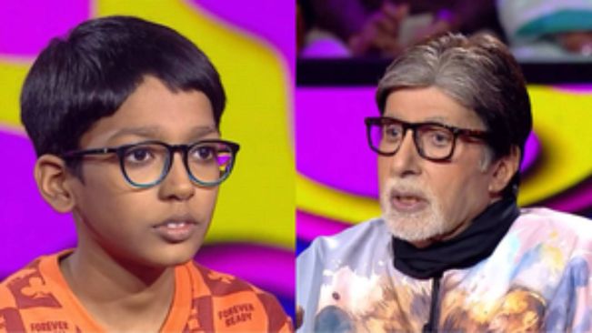 Big B Goes Speechless As 11-Yr-Old 'KBC 15' Contestant Reveals His Reason To 'Time Travel'