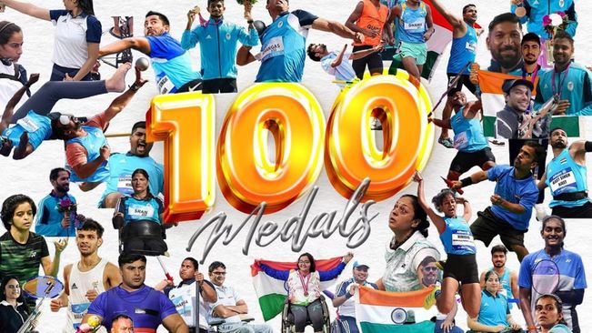 PM Modi Hails Indian Para-Athletes For "Remarkable" 100 Medals Milestone At Asian Para Games