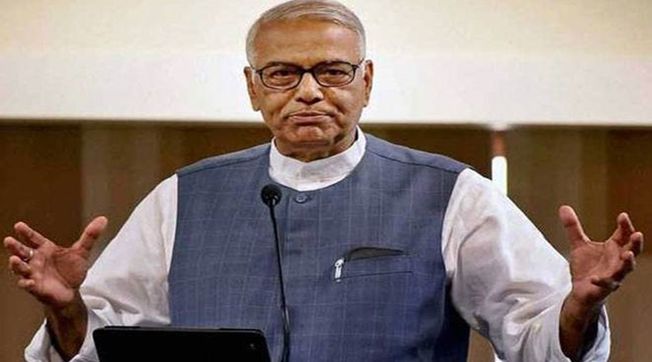 Opposition presidential candidate Yashwant Sinha will fill out the nomination today