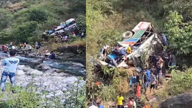 Uttarakhand: 20 Killed After Bus Plunges Into Gorge In Almora