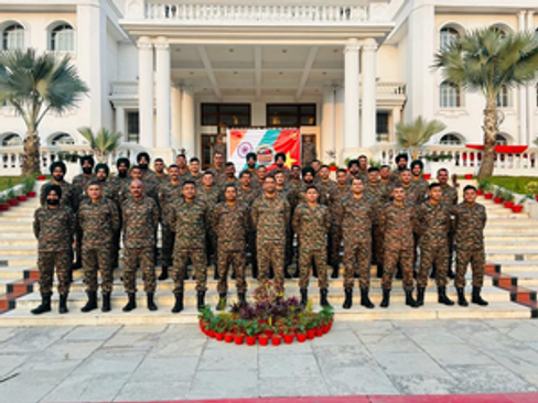 Indian Armed Forces Contingent In Vietnam For Joint Military Exercise