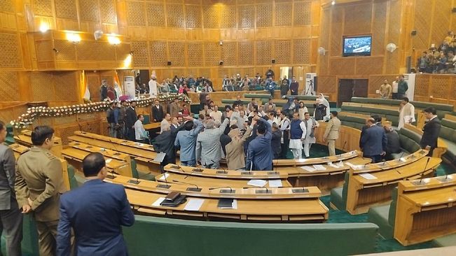 J&K Assembly Passes Resolution To Restore Article 370 Amid Uproar By BJP