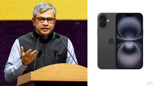 iPhone 16 produced And Launched Globally From Indian Factories: Ashwini Vaishnaw