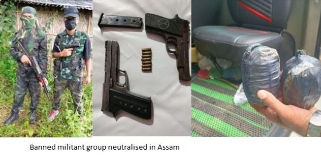 Assam: Freshly formed militant group disbanded by police
