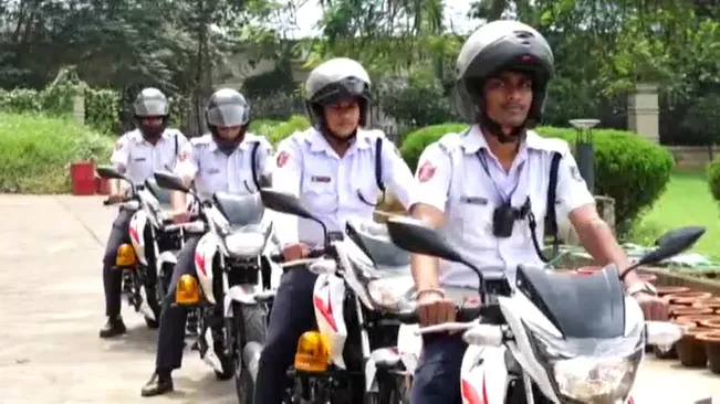 Patrolling bikes to move in twin-city for ‘safe’ Dussehra