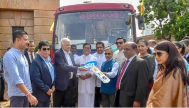 India hands over 50 more buses on SL's 75th Independence anniversary
