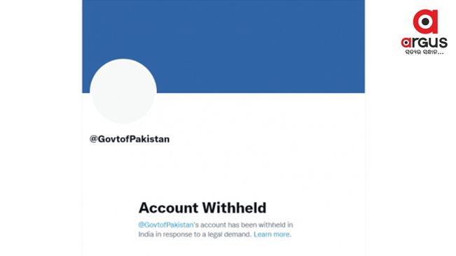 Pakistan govt's Twitter account withheld in India