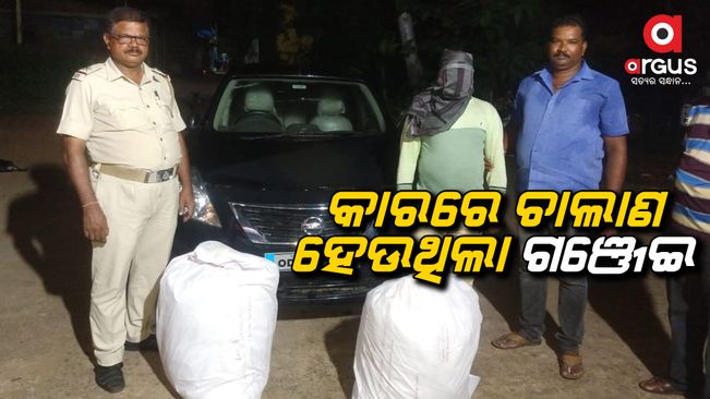 36 kg of cannabis was seized from NH Khordha