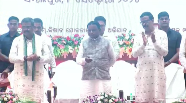 Odisha CM Mohan Majhi Launches CMKISAN Yojana