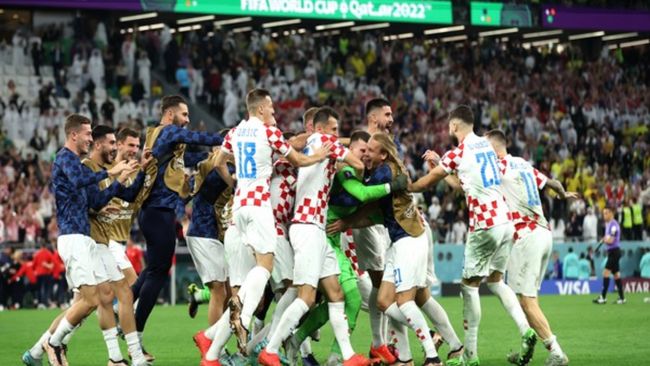 FIFA WC: Croatia storm into semis, oust five-time champions Brazil 4-2 on penalties