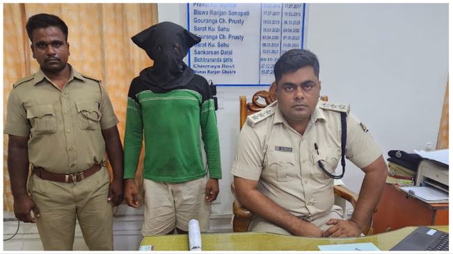 Notorious criminal Raka arrested in Puri; 4 crude bombs seized