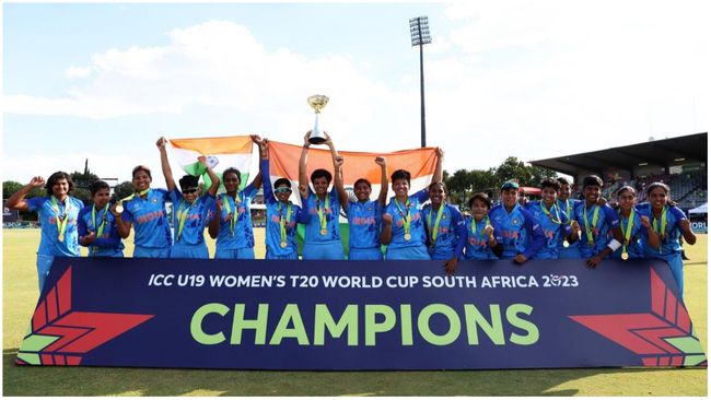 Indian cricket fraternity lauds Women in Blue's U19 T20 World Cup triumph