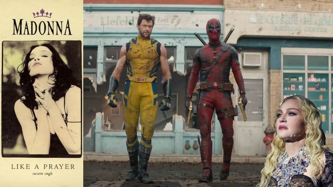 Ryan Reynolds, Madonna, Like A Prayer, Deadpool & Wolverine, Hollywood, Entertainment