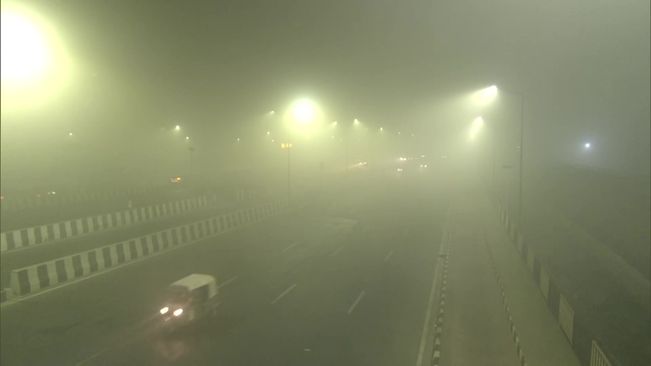 Shallow Fog Covers Delhi, Low Visibility Hampers Flight And Train Services