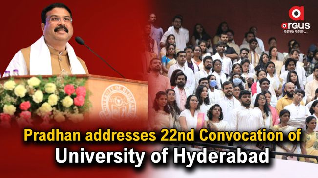 Explore finding solutions to global challenges: Pradhan tells students at University of Hyderabad
