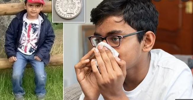The coin, which had been stalled for less than 10 years, came out with a sneeze
