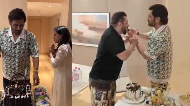 MS Dhoni Turns 43: Wife Sakshi Shares Birthday Celebration Video, Salman In Attendance