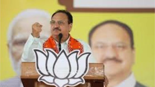 JP Nadda To Hold Roadshow In Bhubaneswar Today