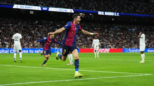 LaLiga: Lewandowski Scores Brace As Barca Thrash Real Madrid In Clasico