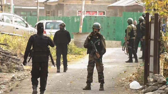 J&K: Encounter Breaks Out Between Security Forces And Terrorists In Bandipora