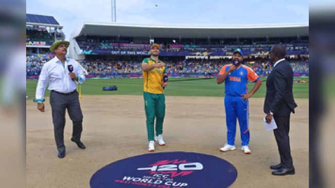 T20 WC Final: India Win Toss, Opt To Bat Against South Africa