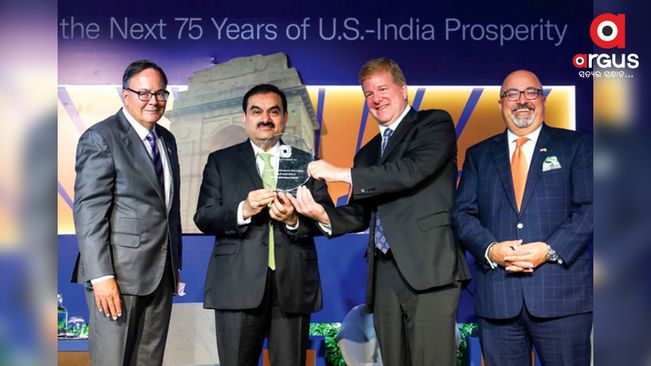 Gautam Adani honoured with USIBC 2022 Global Leadership Award