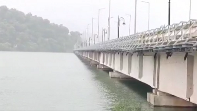 Gurupriya River Swelling, Poses Threat To Bridge