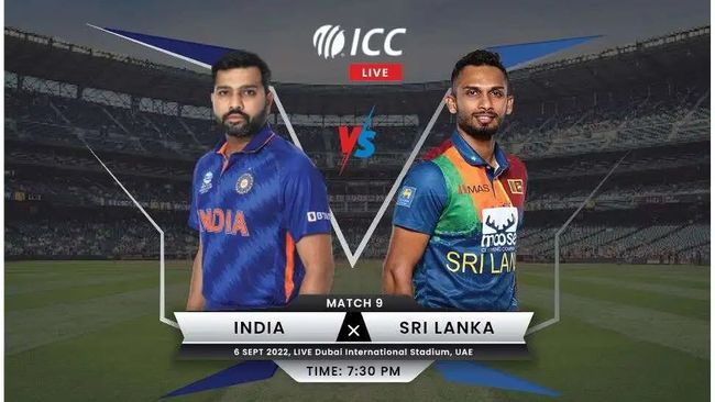 Today is the match between India and Sri Lanka