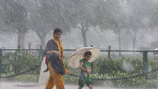 The monsoon touched Kerala ahead of schedule