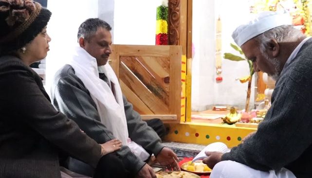 After 75 years, Deepavali Puja was held at Sharda Temple in Kupwara, Jammu and Kashmir