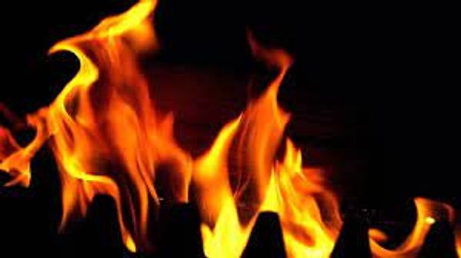 The wife burnt her husband with kerosene in Cuttack