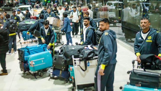 Shubman Gill-led Indian Team Touches Down In Harare For T20Is Against Zimbabwe