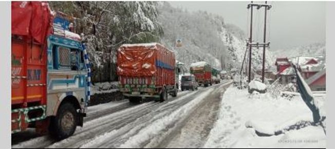 Jammu-Srinagar highway closed for vehicular traffic 