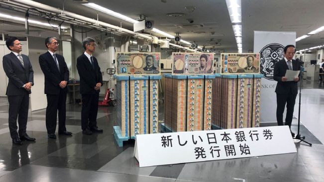 Japan Launches New Banknotes