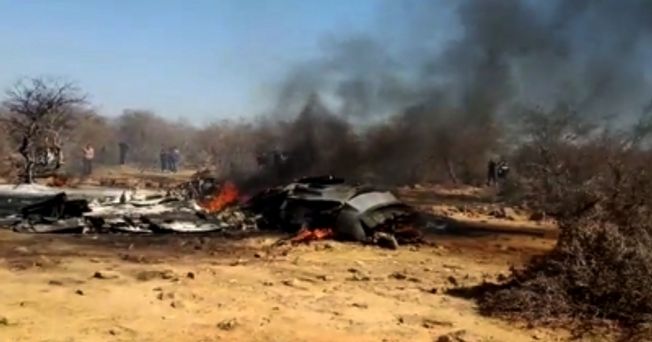 Two fighter jets crash in MP's Morena