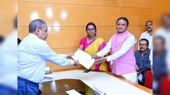 Bhubaneswar: Mamata Mohanta Formally Files Nomination For Rajya Sabha Bypolls