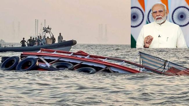 PM Modi Condoles Loss Of Lives In Mumbai Boat Mishap; Announces Rs 2 Lakh Aid