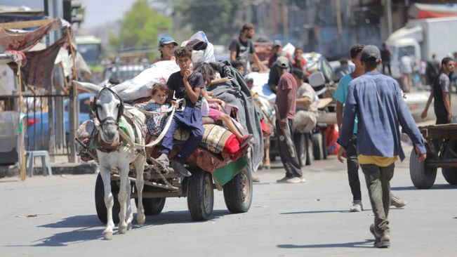 IDF Orders Mass Evacuation In Southern Gaza