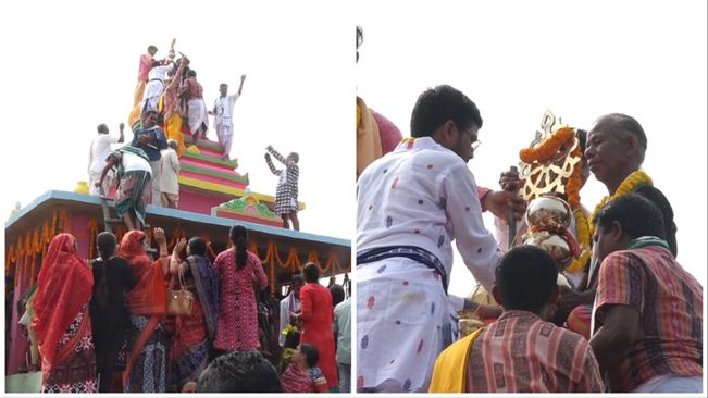 Thousands Of Devotees Take Part In Nimbarka Jayanti In Subarnapur 