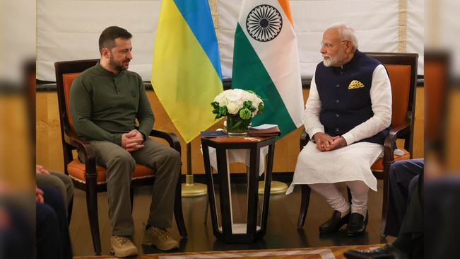 PM Modi Meets Zelensky, Reiterates India's Support For Peaceful Resolution Of Ukraine Conflict