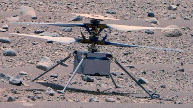 NASA Performs Investigation On Grounded Ingenuity Helicopter On Mars